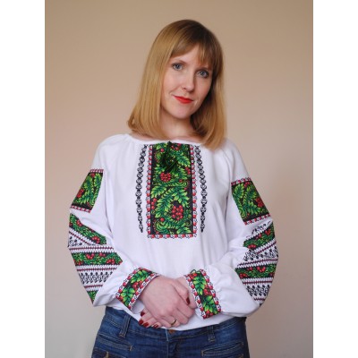 Embroidered blouse "Rich Lady 2"